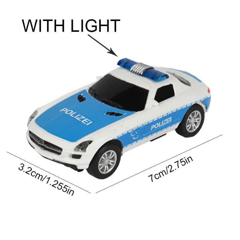 Analog Slot Car For Carrera Go  Scalextric 1 64 1/64 1:64 Scale Electric High Speed Race Track Polizei Racing Cars Vehicle Toy