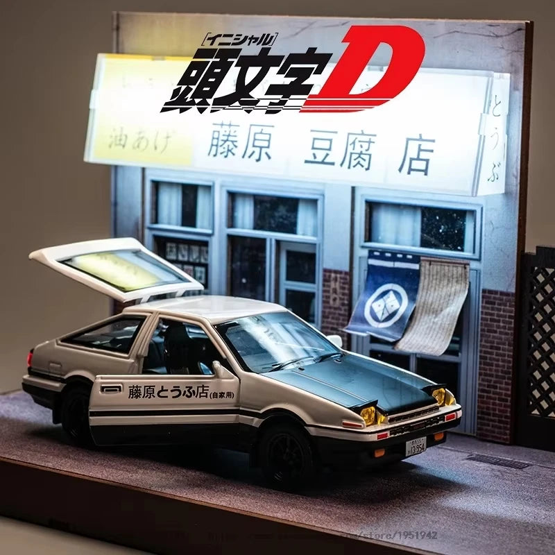 1/36 AE86 Alloy Car Model Simulation Car Diecast Toy Vehicles Car Model Children Toys Birthday Gifts for Kids
