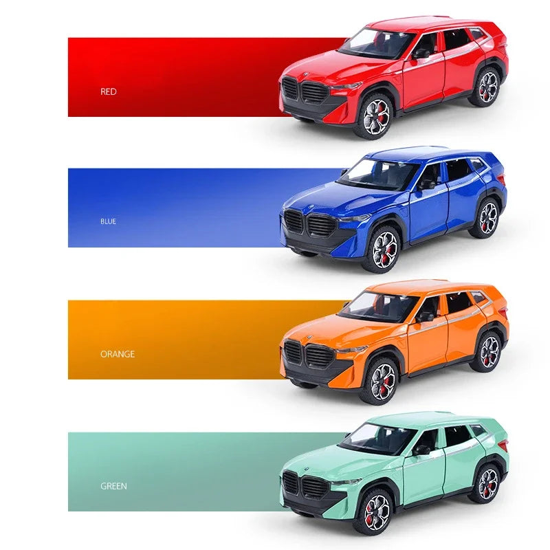 Diecast 1:24 Scale Spray XM Alloy Car Model Sound And Light S Metal Toys Vehicles Boys Gift Collective Miniature Voiture