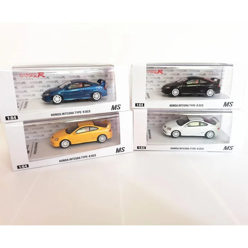 Diecast Original 1:64 Scale Alloy Integra Type-R DC5 Mini Toy Car Simulation Classic Model Hobby & Collectibles Souvenir