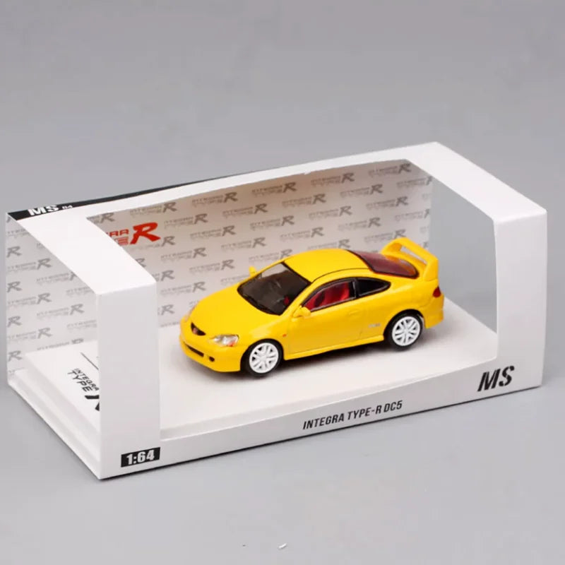 Diecast Original 1:64 Scale Alloy Integra Type-R DC5 Mini Toy Car Simulation Classic Model Hobby & Collectibles Souvenir