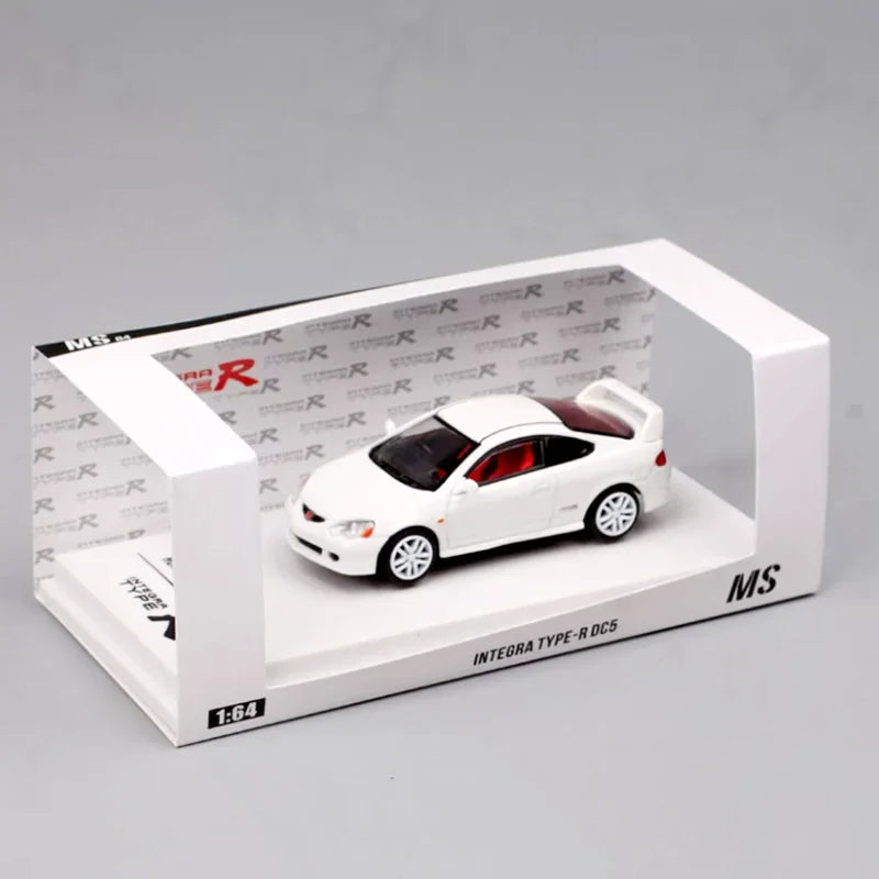 Diecast Original 1:64 Scale Alloy Integra Type-R DC5 Mini Toy Car Simulation Classic Model Hobby & Collectibles Souvenir