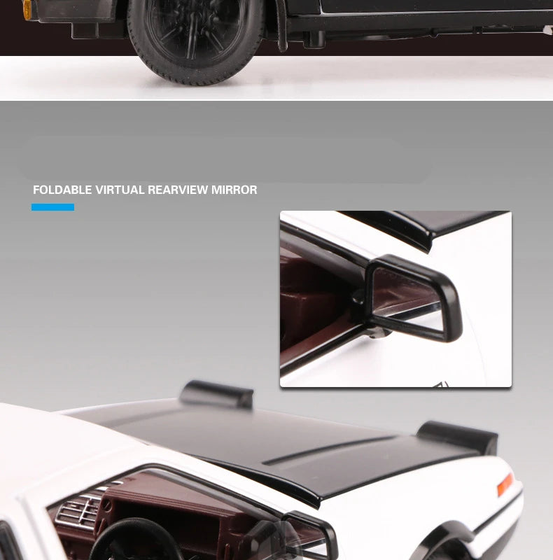 1:20 INITIAL D AE86 Movie Car Alloy Car Model Diecast & Toy Vehicles Metal Car Model Simulation Kids Toy Gift A152