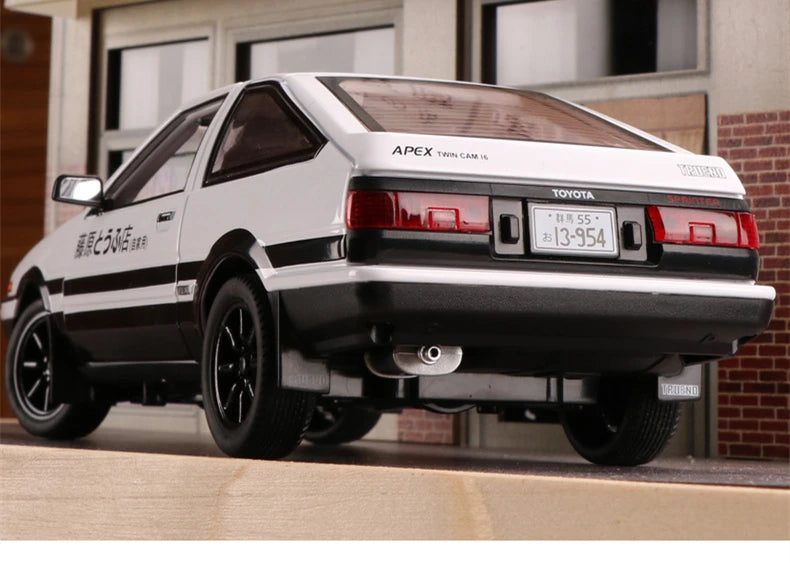 1:20 INITIAL D AE86 Movie Car Alloy Car Model Diecast & Toy Vehicles Metal Car Model Simulation Kids Toy Gift A152