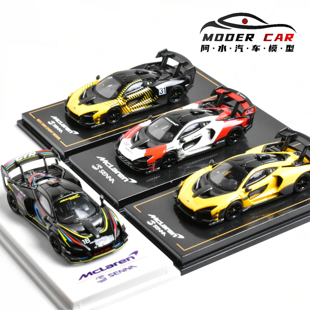 CM 1:64 Mclaren SennaGTR Giftable Diecast Model Car