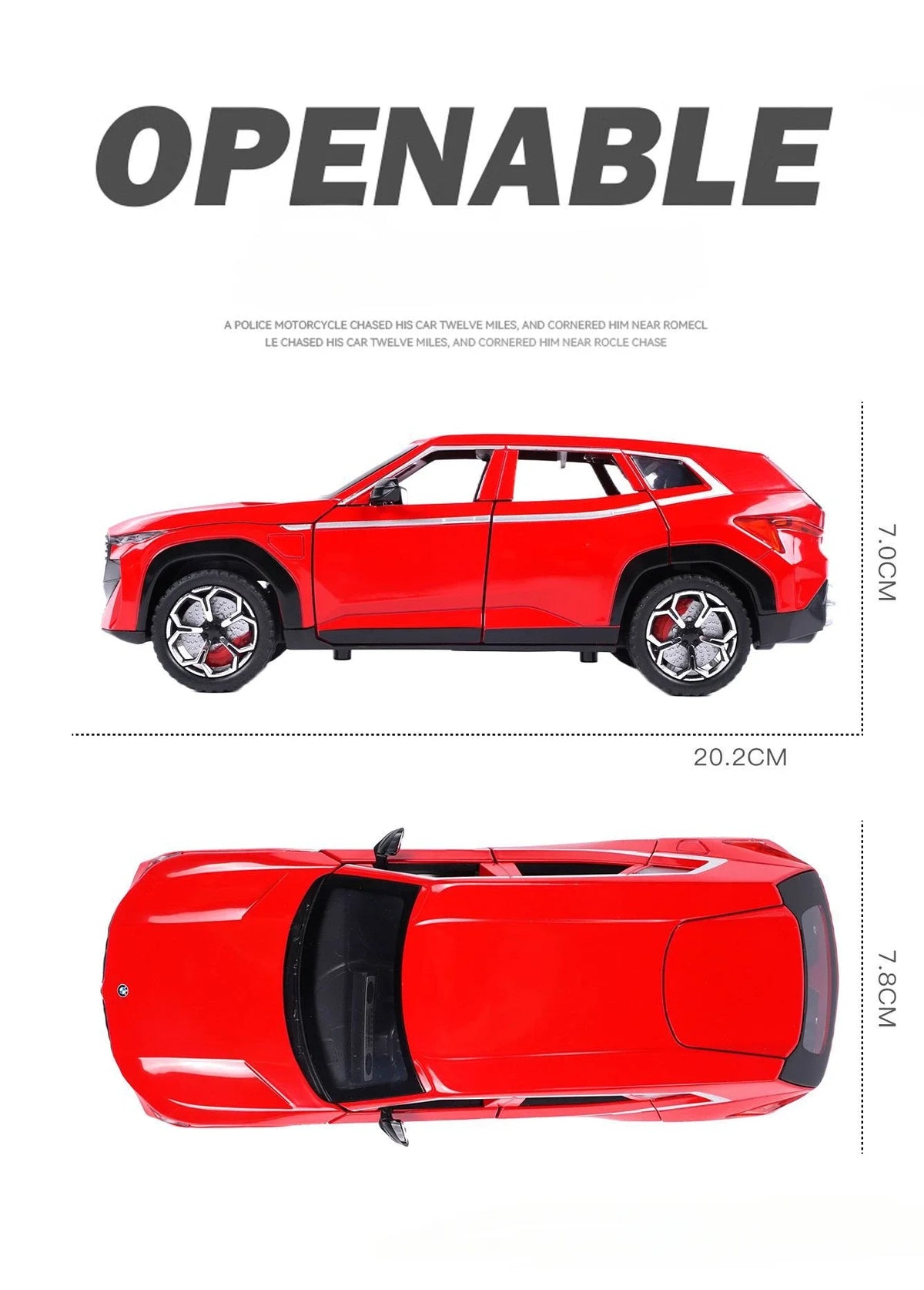 Diecast 1:24 Scale Spray XM Alloy Car Model Sound And Light S Metal Toys Vehicles Boys Gift Collective Miniature Voiture