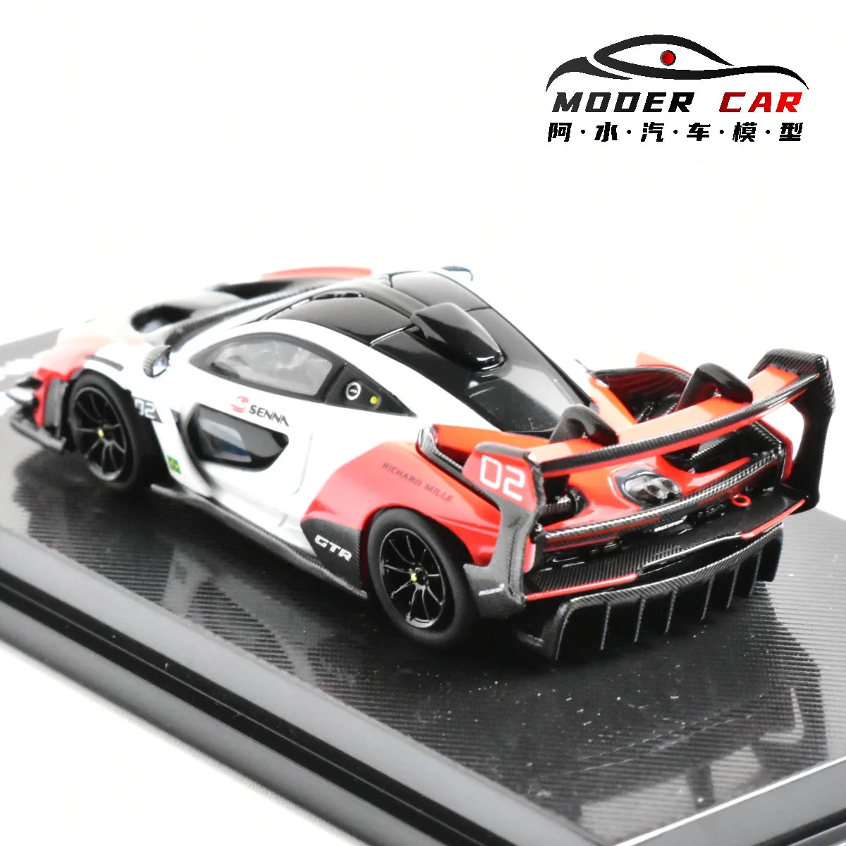 CM 1:64 Mclaren SennaGTR Giftable Diecast Model Car
