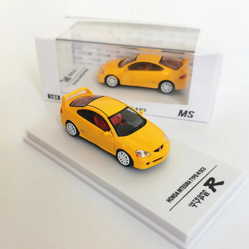 Diecast Original 1:64 Scale Alloy Integra Type-R DC5 Mini Toy Car Simulation Classic Model Hobby & Collectibles Souvenir