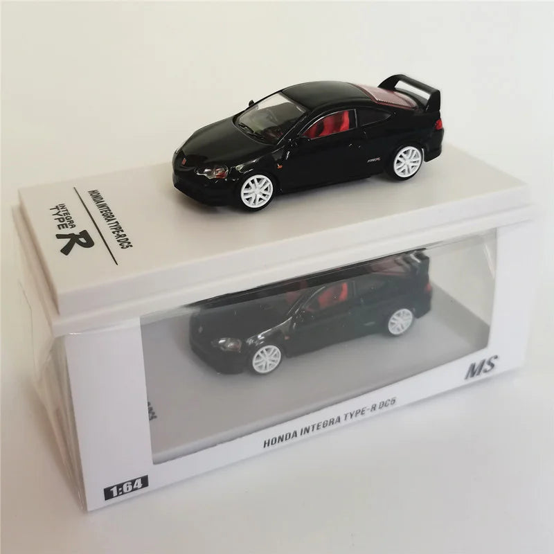 Diecast Original 1:64 Scale Alloy Integra Type-R DC5 Mini Toy Car Simulation Classic Model Hobby & Collectibles Souvenir