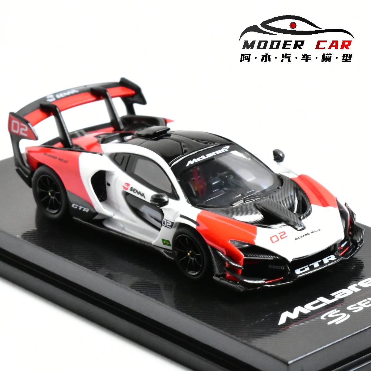CM 1:64 Mclaren SennaGTR Giftable Diecast Model Car