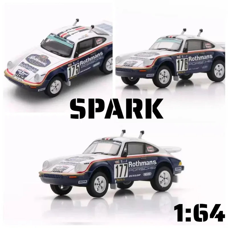 SPARK 1:64 953 1984 Dakar Rally Die cast alloy car model is a favorite gift and souvenir for boys.