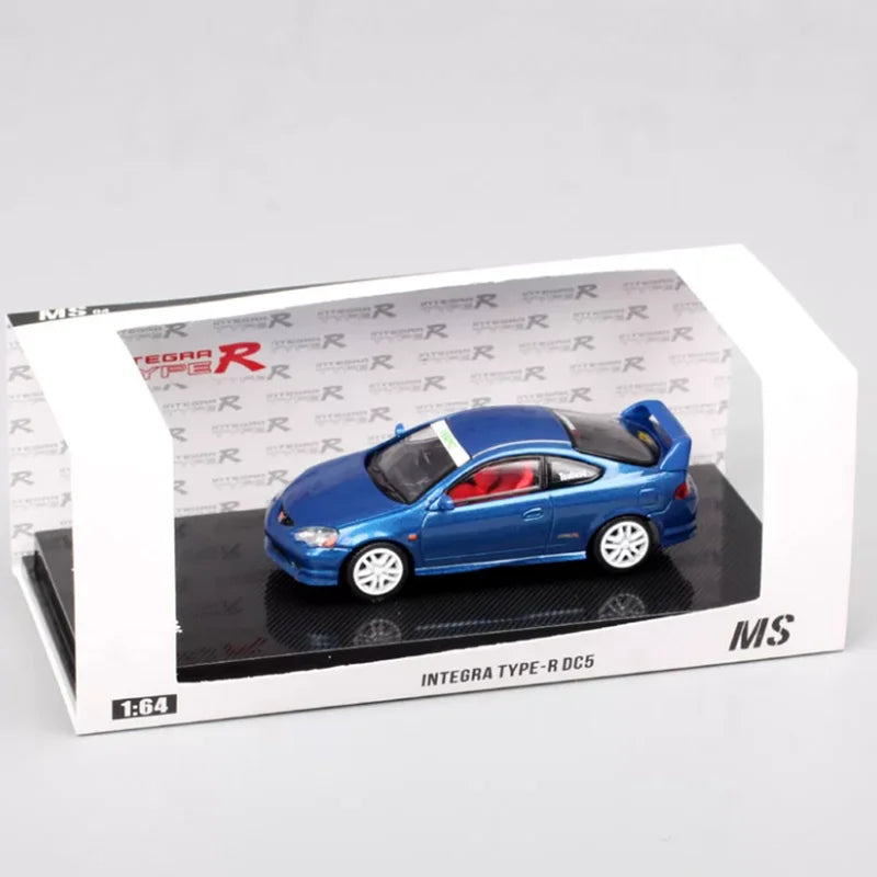 Diecast Original 1:64 Scale Alloy Integra Type-R DC5 Mini Toy Car Simulation Classic Model Hobby & Collectibles Souvenir