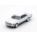 DCT 1/64 500SEC Retro German Coupe Diecast Alloy Vehicle Model with Transparent Display Box Hobby Collectible Toy Gifts
