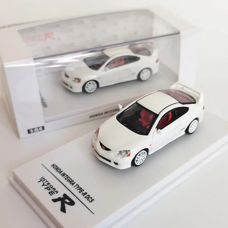 Diecast Original 1:64 Scale Alloy Integra Type-R DC5 Mini Toy Car Simulation Classic Model Hobby & Collectibles Souvenir