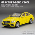 Diecast 1/32 Benz C260L Alloy Car Model Metal Toy Vehicles Miniature Voiture Children Boy Car Toy Birthday Gift  Love toys