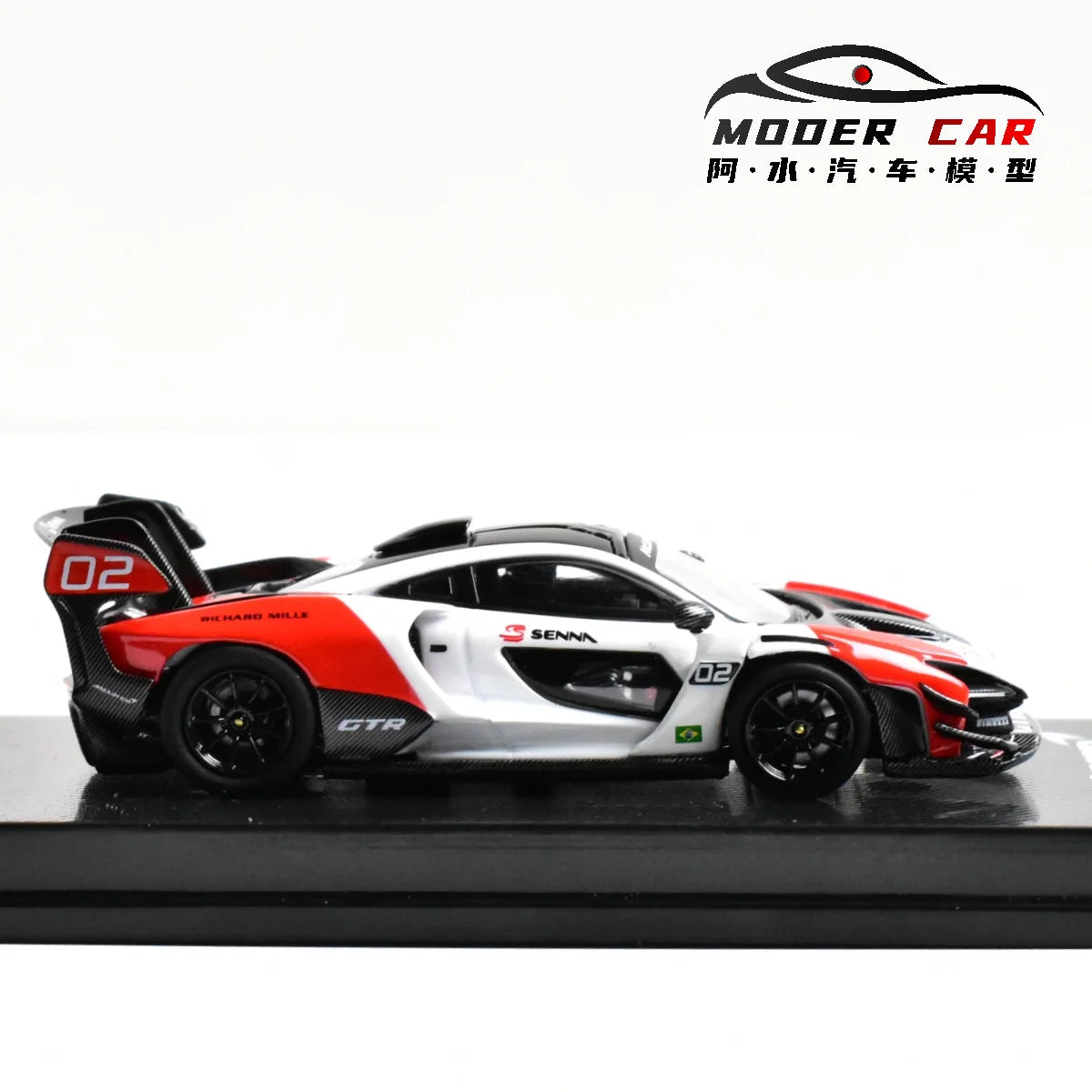 CM 1:64 Mclaren SennaGTR Giftable Diecast Model Car