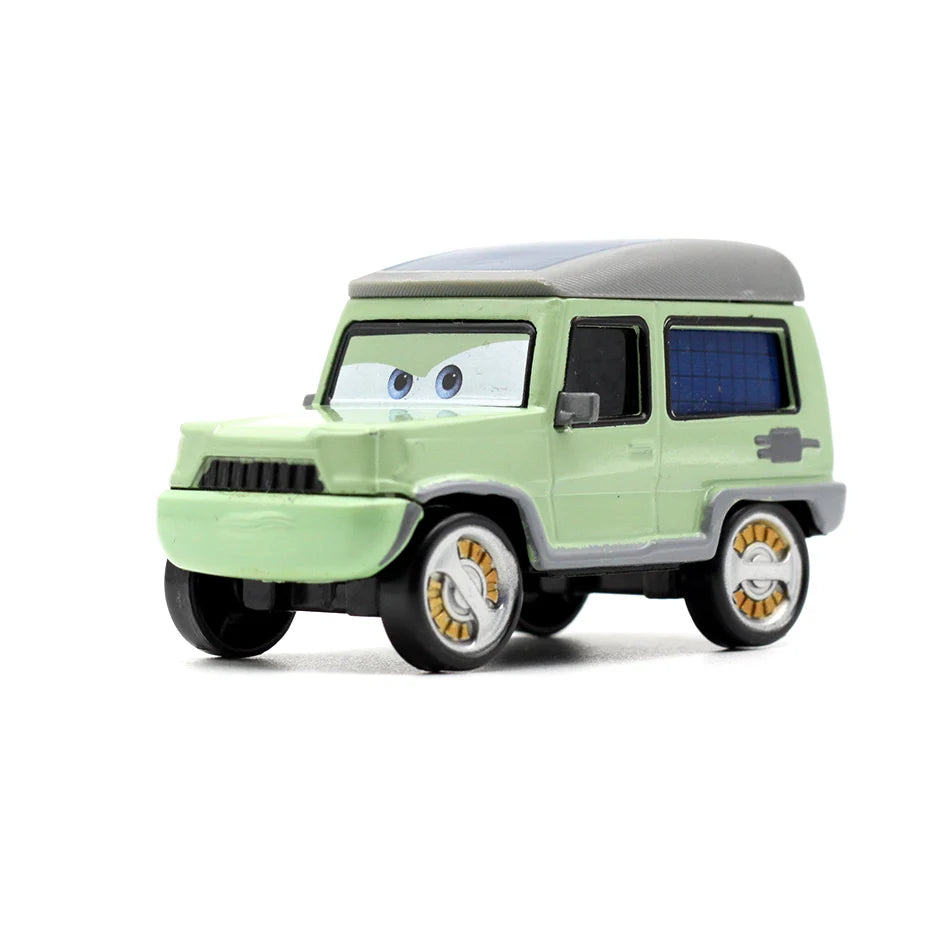 2026 NEW Disney Pixar Car Lightning McQueen The King Mater 1:55 Diecast Metal Alloy Model Car Toy for Kids Birthday Gift New Yea