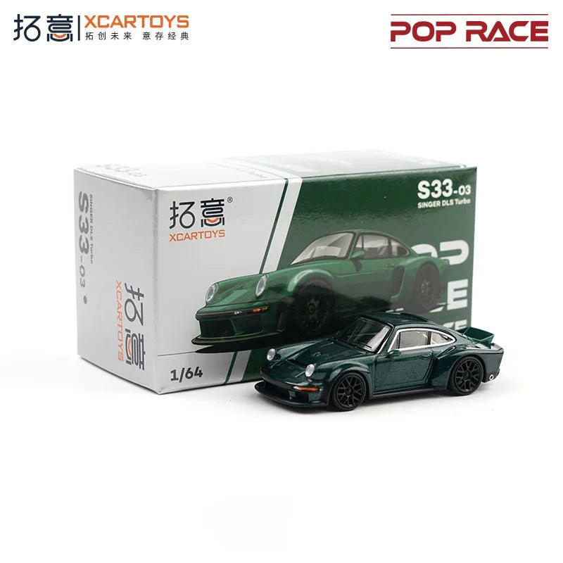 Xcartoys x Pop Race 1:64 EVA RT TYPE-08 087X PANDEM S13 SINGER SKYLINE GTR V8 DRIFT نموذج سيارة مصبوب