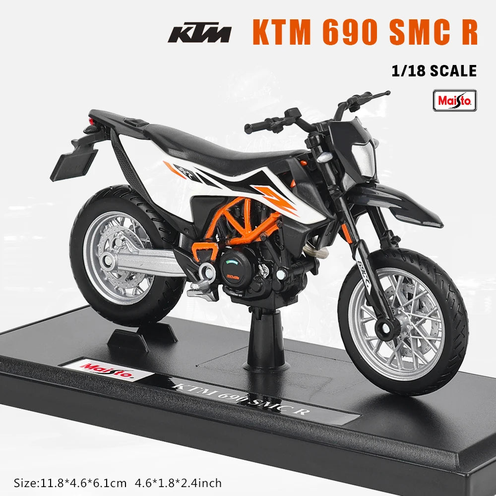 Maisto 1:18 YAMAHA MT-07 MT-10 Ducati Kawasaki KTM Suzuki BMW Multiple models Ultra Limited Alloy Motorcycle Model Toy Car