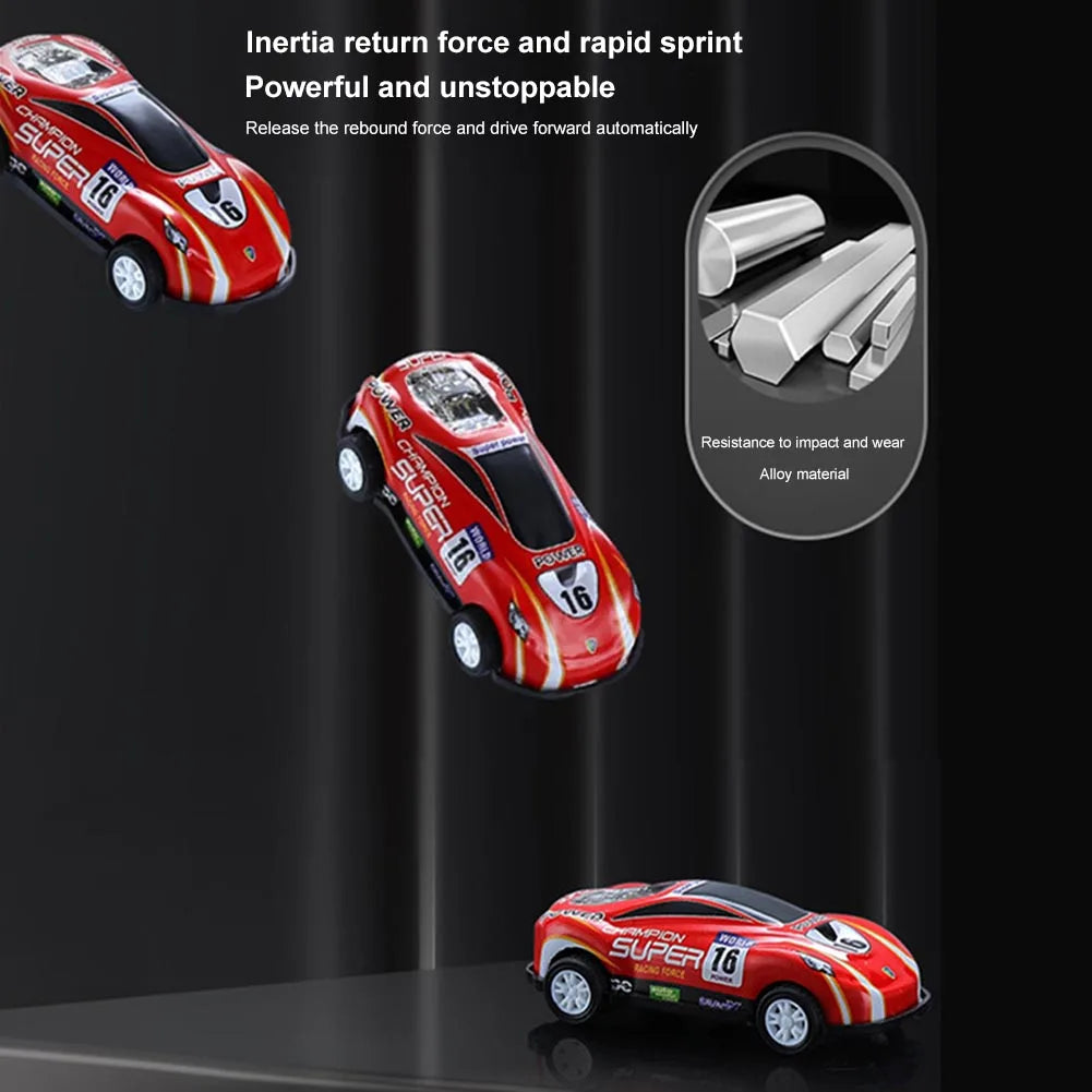 20/30/50Pcs Mini Car Set Inertia Pull Back Cars for Boys Plastic Vehicle Model Collection Toys Birthday New Year Gifts for Kids