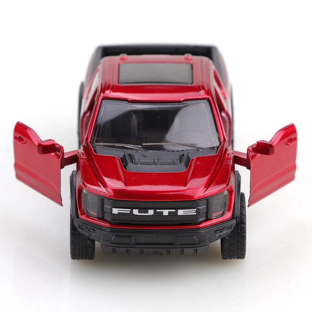 (Bagged) 1/36 New Muscle FUTE Pickup Truck, Pull-back Toy Car, Boy's Toy, Die-cast Metal, Best Pickup Truck Toy
