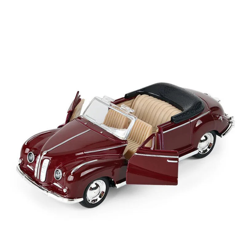 1:32 Alloy Classic Car Model Toy Car Ornaments Pull-Back Car Model Toy Die-Cast Educational Toy