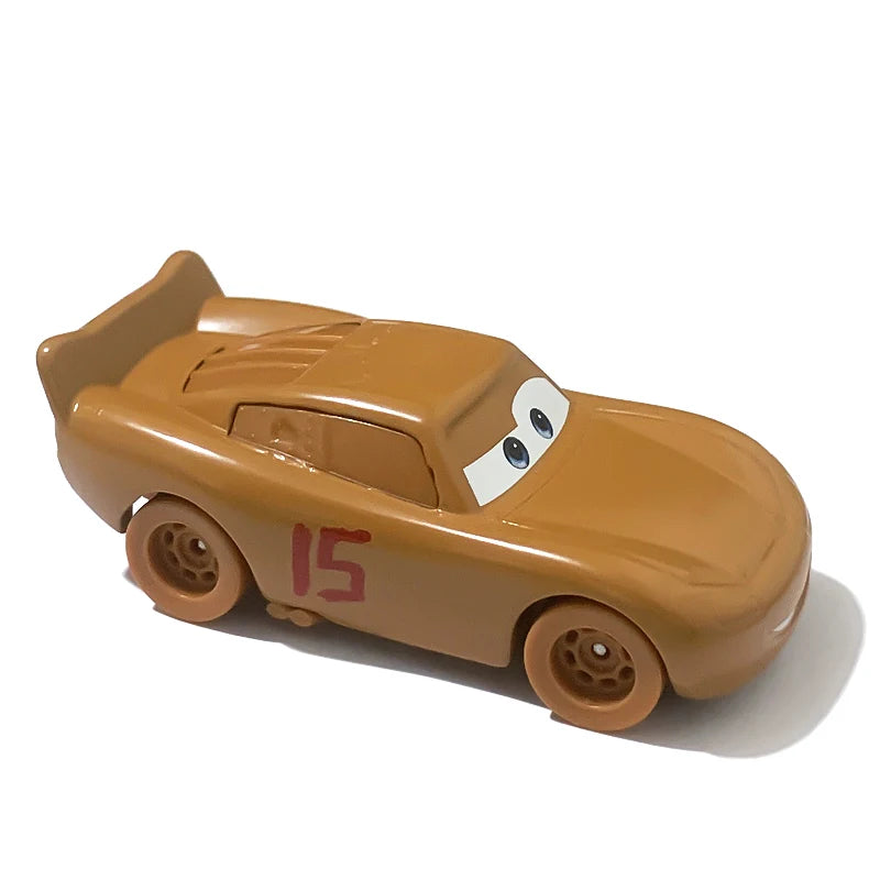 Disney Pixar Cars Toy Lightning McQueen Series 1:55 Diecast Model Basic Styles And Plated Version Children's Alloy Toy Car