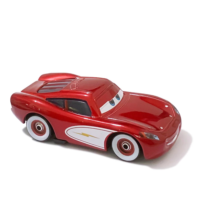 Disney Pixar Cars Toy Lightning McQueen Series 1:55 Diecast Model Basic Styles And Plated Version Children's Alloy Toy Car