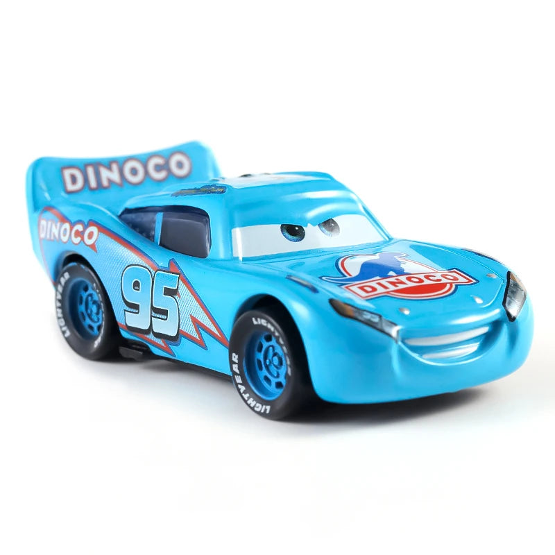 Disney Pixar Cars Toy Lightning McQueen Series 1:55 Diecast Model Basic Styles And Plated Version Children's Alloy Toy Car