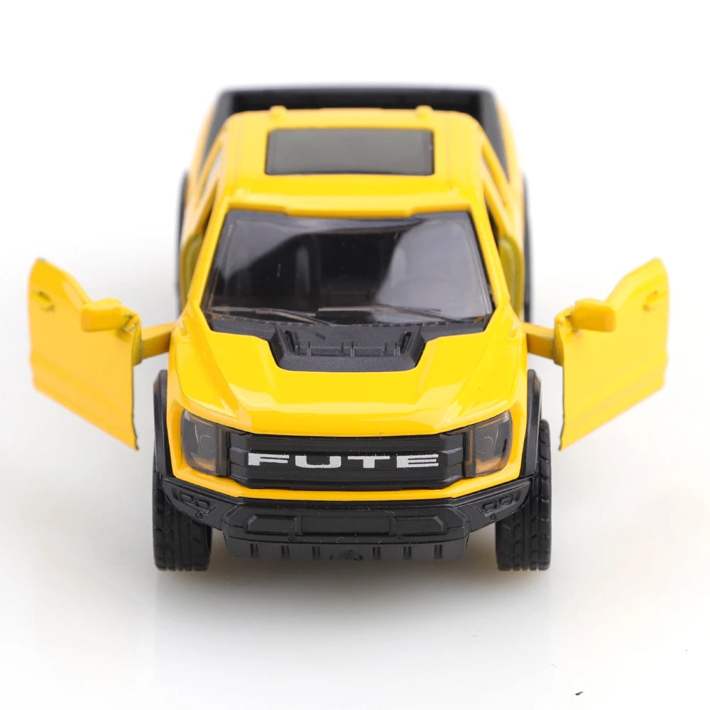 (Bagged) 1/36 New Muscle FUTE Pickup Truck, Pull-back Toy Car, Boy's Toy, Die-cast Metal, Best Pickup Truck Toy