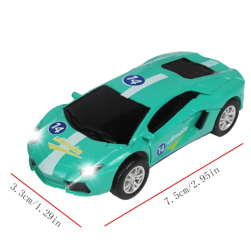 Analog Slot Car For Carrera Go  Scalextric 1 64 1/64 1:64 Scale Electric High Speed Race Track Polizei Racing Cars Vehicle Toy