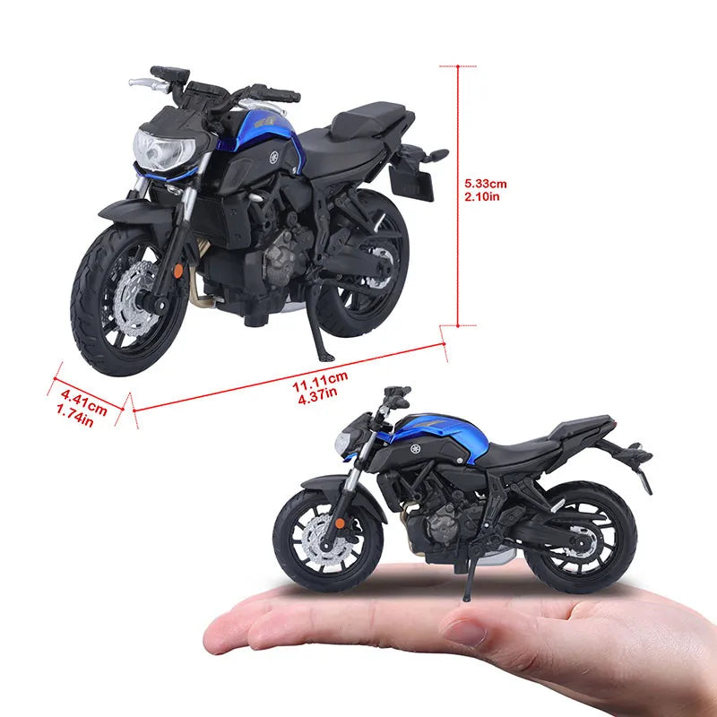 Maisto 1:18 YAMAHA MT-07 MT-10 Ducati Kawasaki KTM Suzuki BMW Multiple models Ultra Limited Alloy Motorcycle Model Toy Car