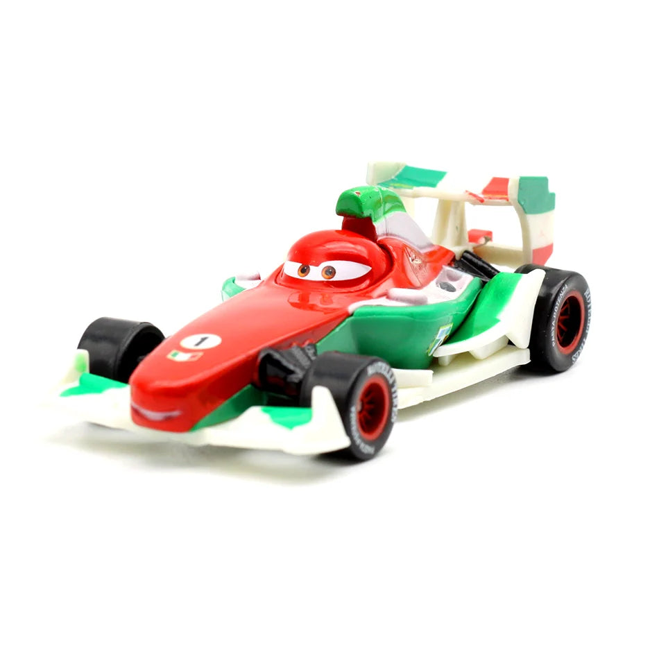 2026 NEW Disney Pixar Car Lightning McQueen The King Mater 1:55 Diecast Metal Alloy Model Car Toy for Kids Birthday Gift New Yea