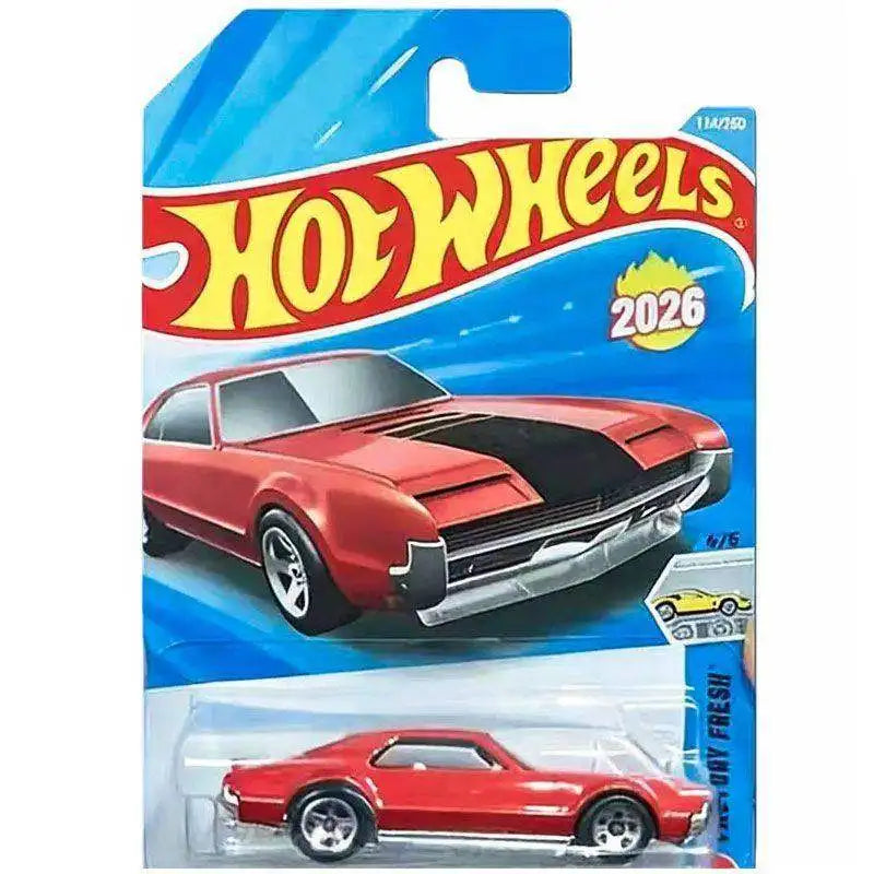 Genuine Hot Wheels 2026 E 1/64 Mainline Series Case Simpsons Pagani Audi Mazda Dodge Collectible Diecast Vehicle Model Toy Car