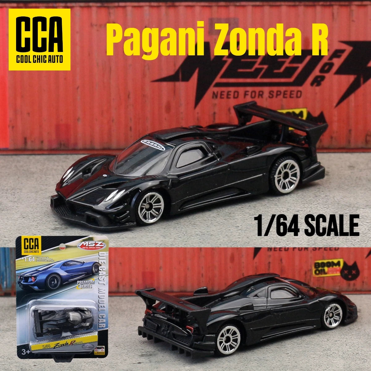 CCA 1/64 Toy Car Model Suitable For Hot Wheels & MINIGT 1:64 F1 Pagani Lamborghini BMW Audi Porsche TOYOTA Nissan Volkswagen