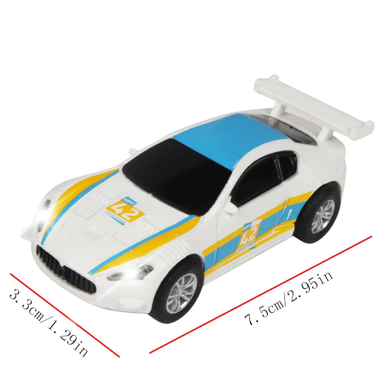 Analog Slot Car For Carrera Go  Scalextric 1 64 1/64 1:64 Scale Electric High Speed Race Track Polizei Racing Cars Vehicle Toy