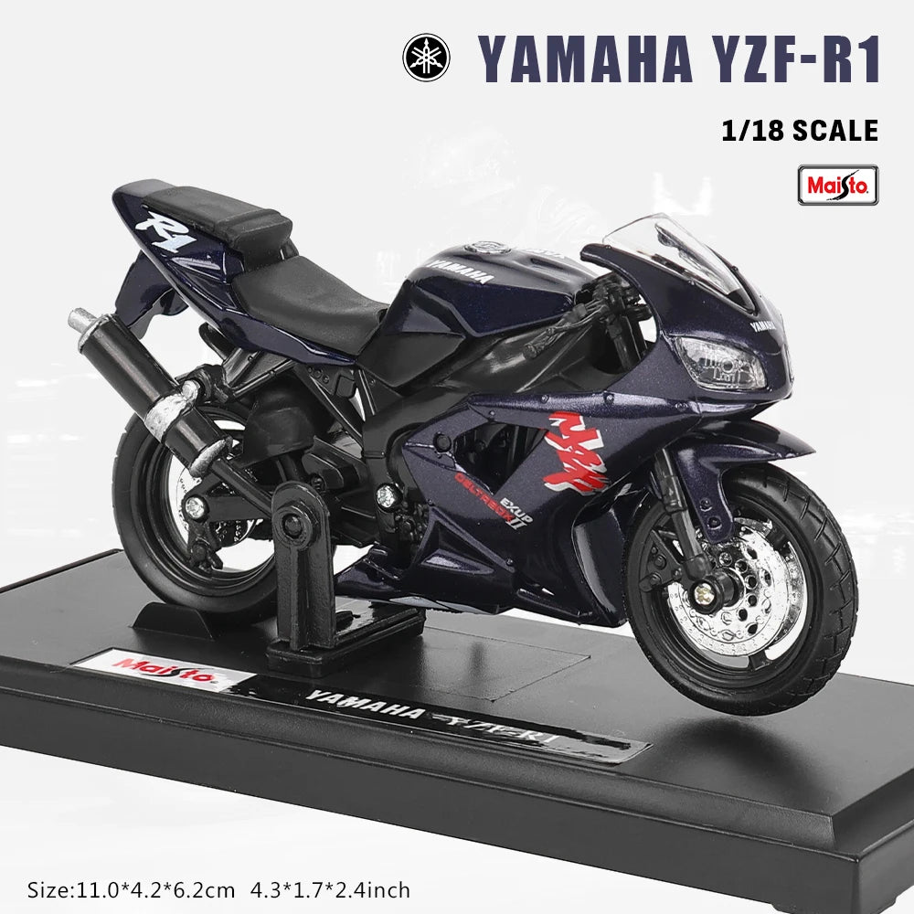 Maisto 1:18 YAMAHA MT-07 MT-10 Ducati Kawasaki KTM Suzuki BMW Multiple models Ultra Limited Alloy Motorcycle Model Toy Car