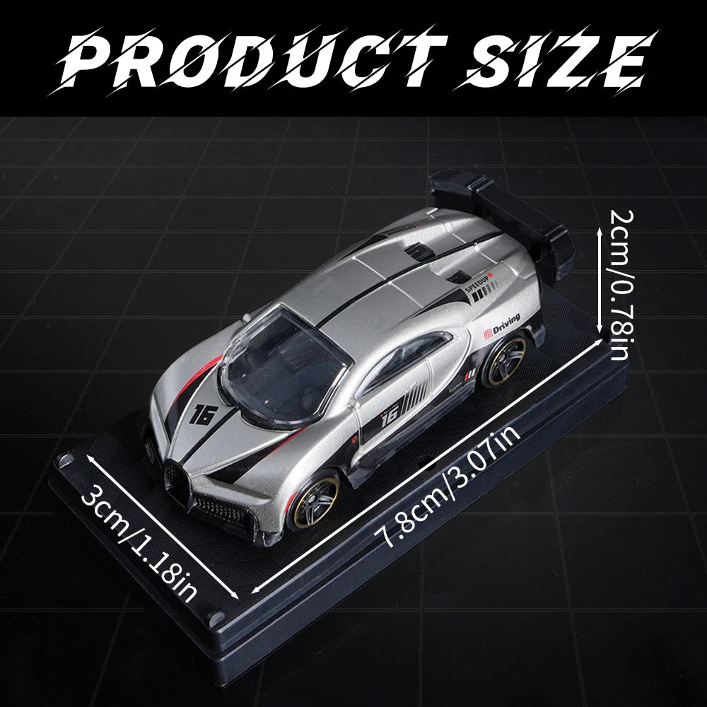 Vision GT Die-cast Model, Alloy Car Toys Collectibles, 1/64 Scale Racing Ornament, Home Decoration, Gifts for Ages 3+ Boys