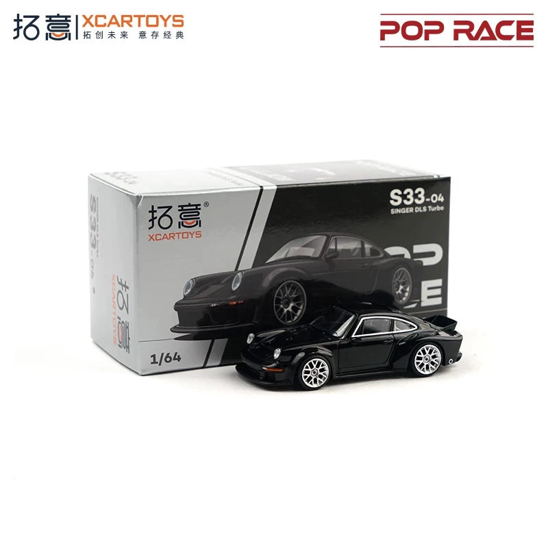 Xcartoys x Pop Race 1:64 EVA RT TYPE-08 087X PANDEM S13 SINGER SKYLINE GTR V8 DRIFT نموذج سيارة مصبوب