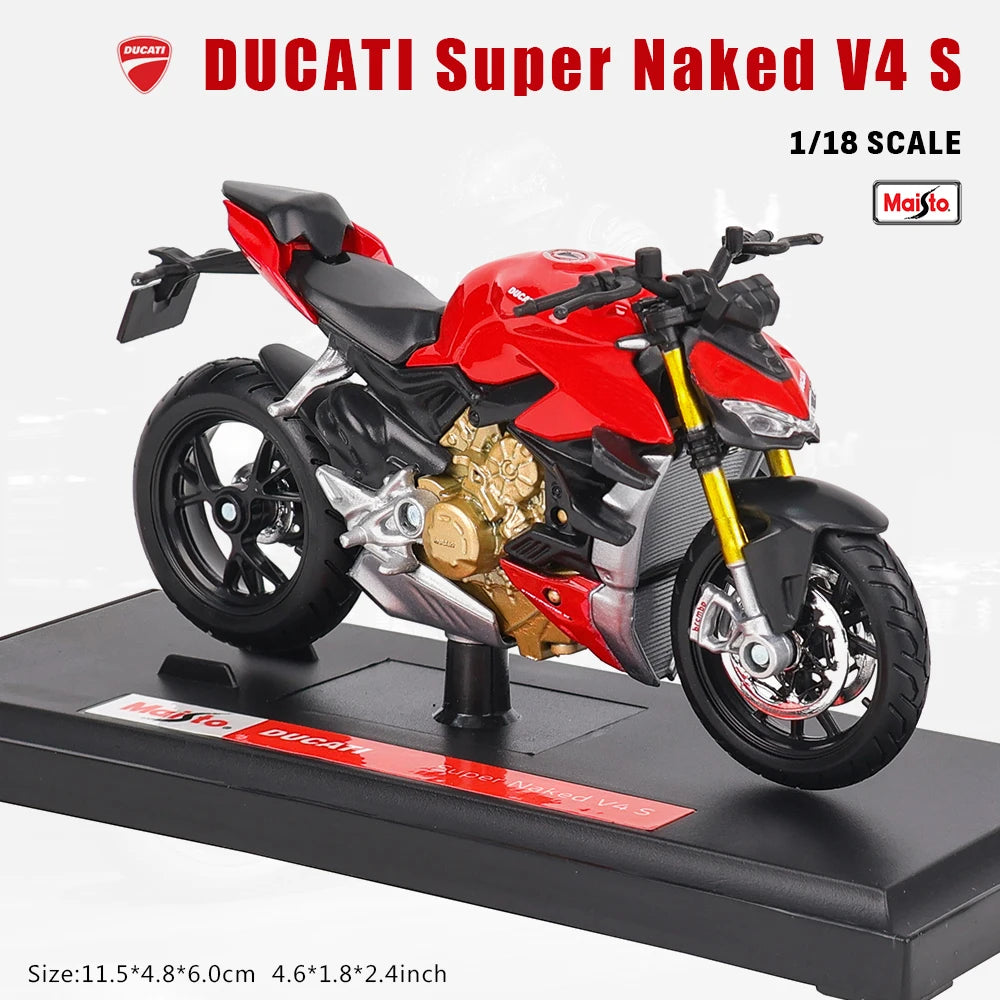 Maisto 1:18 YAMAHA MT-07 MT-10 Ducati Kawasaki KTM Suzuki BMW Multiple models Ultra Limited Alloy Motorcycle Model Toy Car