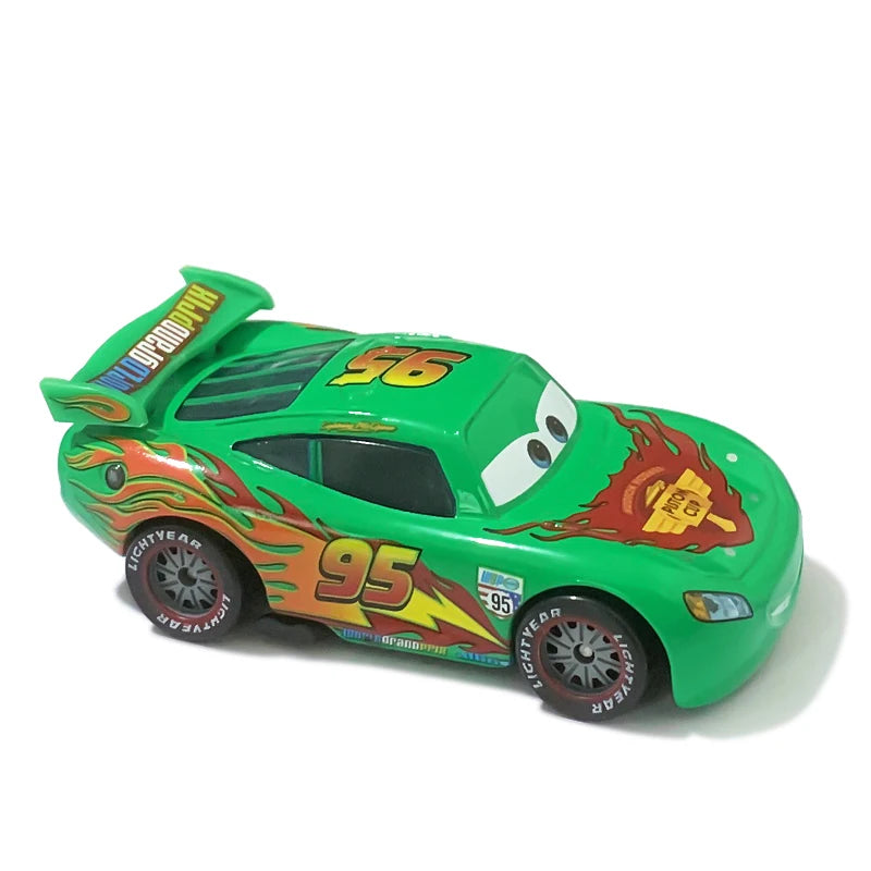 Disney Pixar Cars Toy Lightning McQueen Series 1:55 Diecast Model Basic Styles And Plated Version Children's Alloy Toy Car
