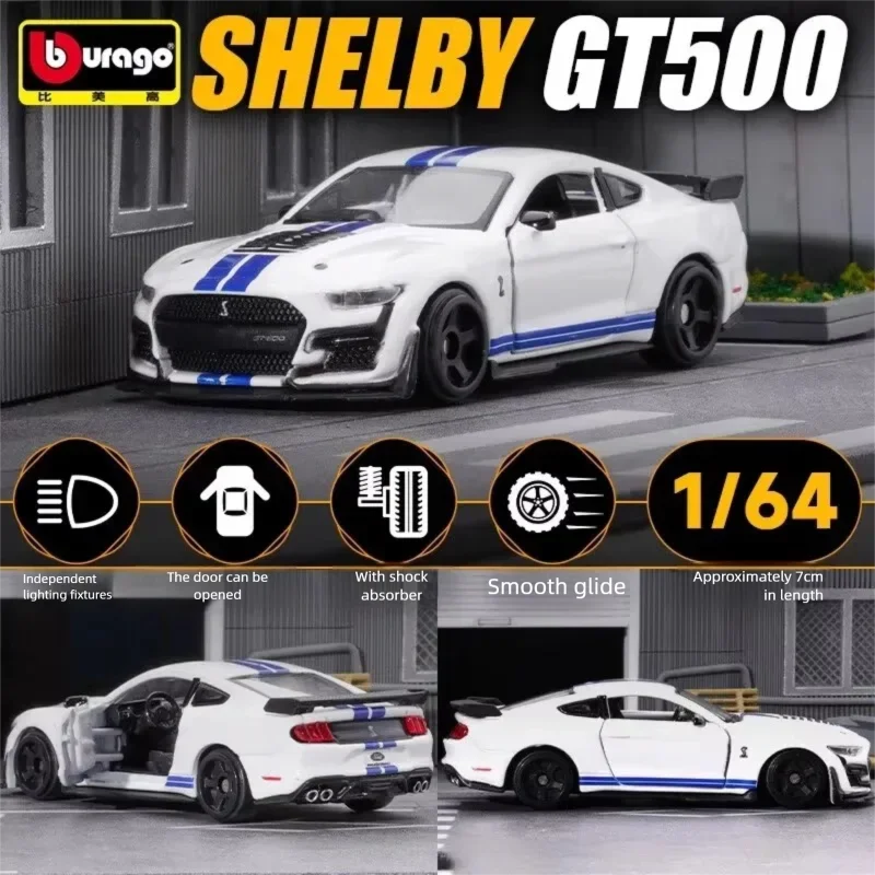 Bburago 1:64 Diecast Car Model, Audi Porsche 911 Mercedes-Benz Collectible Alloy Vehicle Toy, Gift for Boys Kids Adults