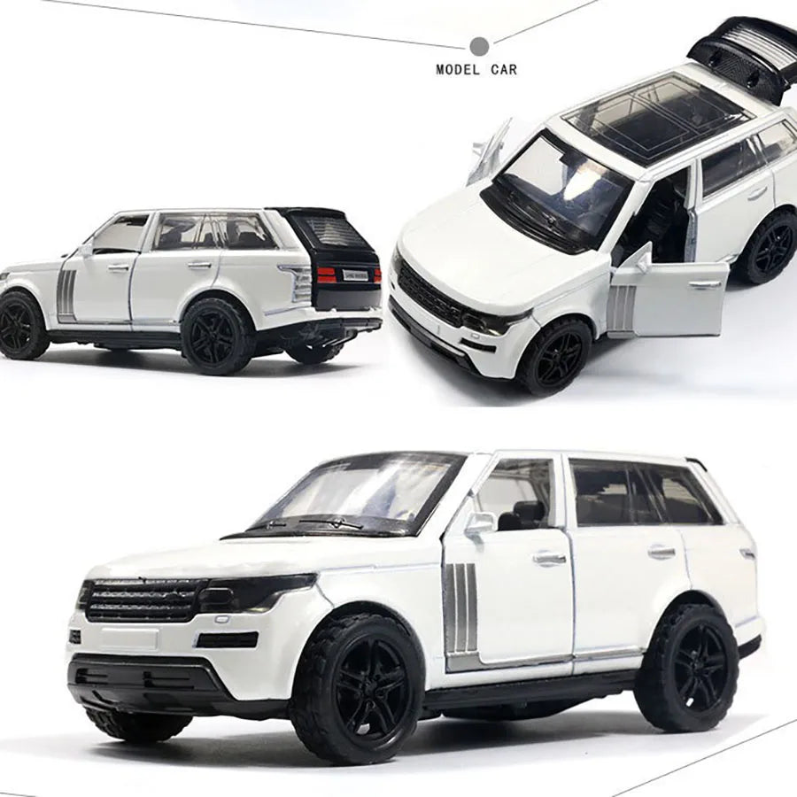 1PCS Off-road vehicle alloy car imitation true multi-style toy alloy 1:36 children's car decoration gift holiday gift