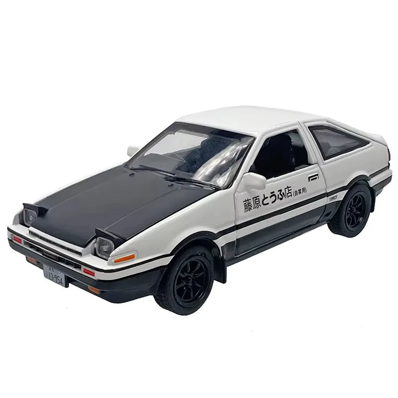 نموذج سيارة سبيكة 1/36 AE86 محاكاة سيارة لعبة سيارات مصبوبة للأطفال ألعاب سيارات هدايا عيد ميلاد للأطفال