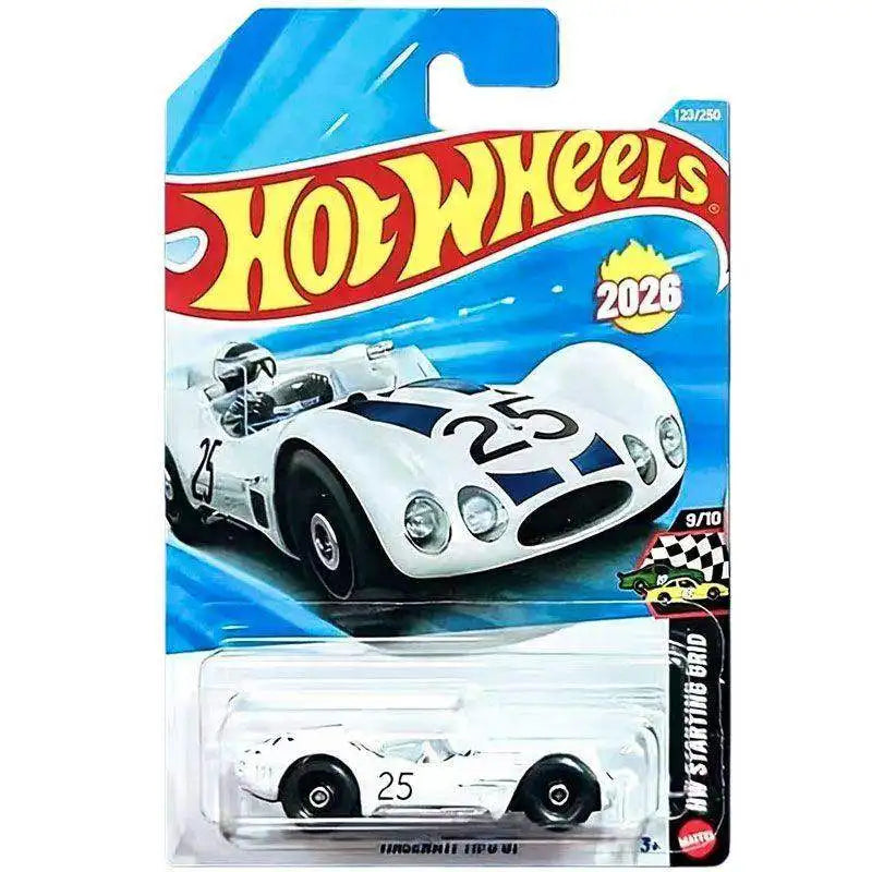 Genuine Hot Wheels 2026 E 1/64 Mainline Series Case Simpsons Pagani Audi Mazda Dodge Collectible Diecast Vehicle Model Toy Car