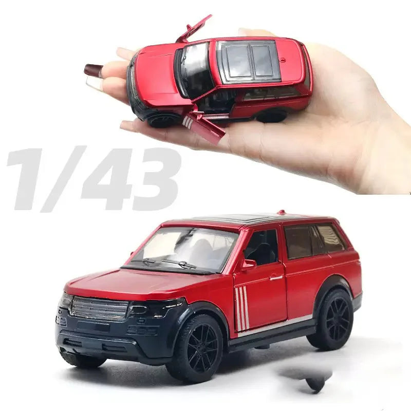1PCS Off-road vehicle alloy car imitation true multi-style toy alloy 1:36 children's car decoration gift holiday gift