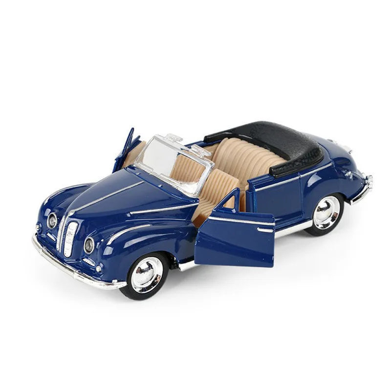 1:32 Alloy Classic Car Model Toy Car Ornaments Pull-Back Car Model Toy Die-Cast Educational Toy