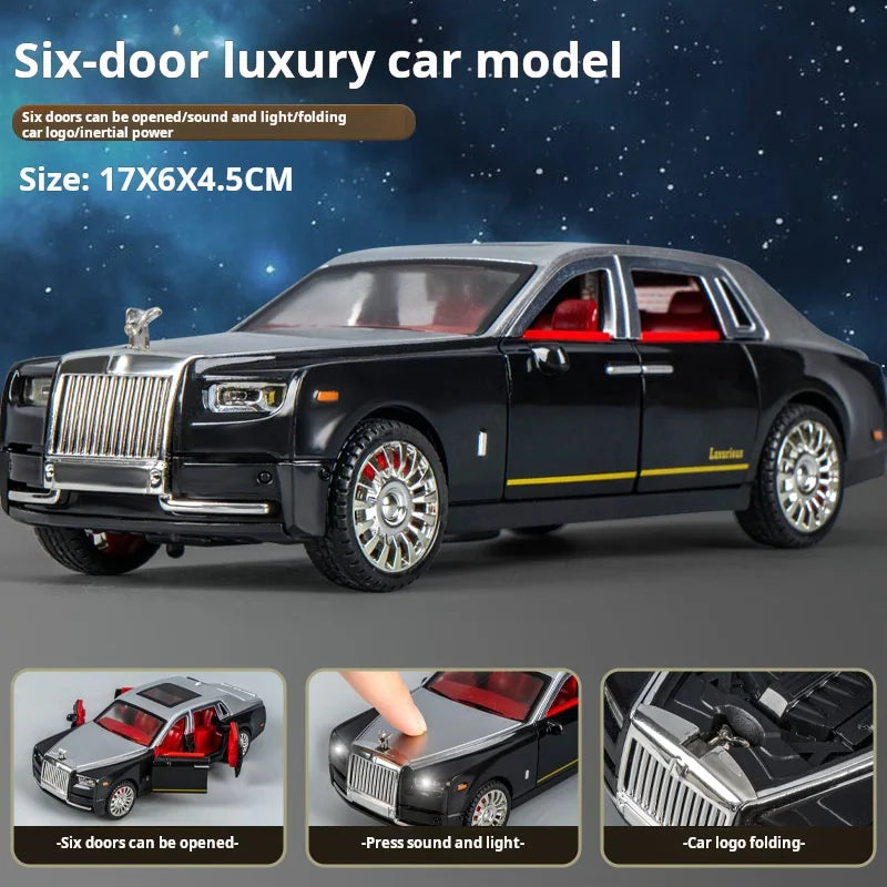 1:32 Mini Car Diecast Ambulance Fire-Truck Policecar Model Sound And Light Vehicle Simulation Collection Gifts Toys