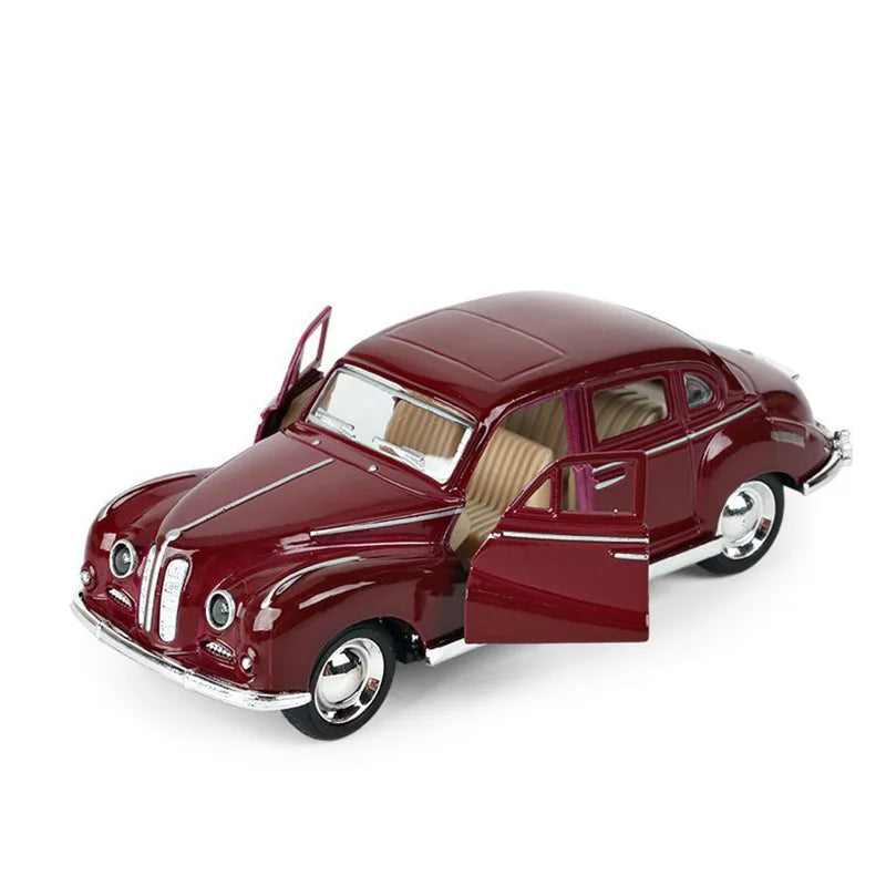 1:32 Alloy Classic Car Model Toy Car Ornaments Pull-Back Car Model Toy Die-Cast Educational Toy