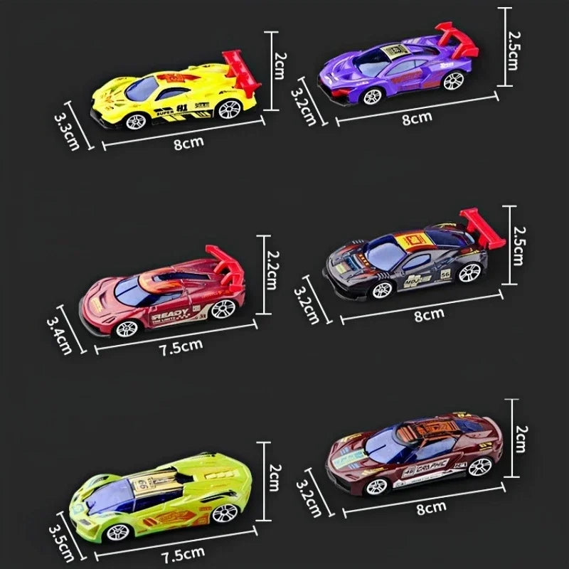 1:64 Magic Color Changing Racing Car Model Temperature Sensitive Inertia Pull Back Cars Toys Crash-Resistant Durable Boys Gift